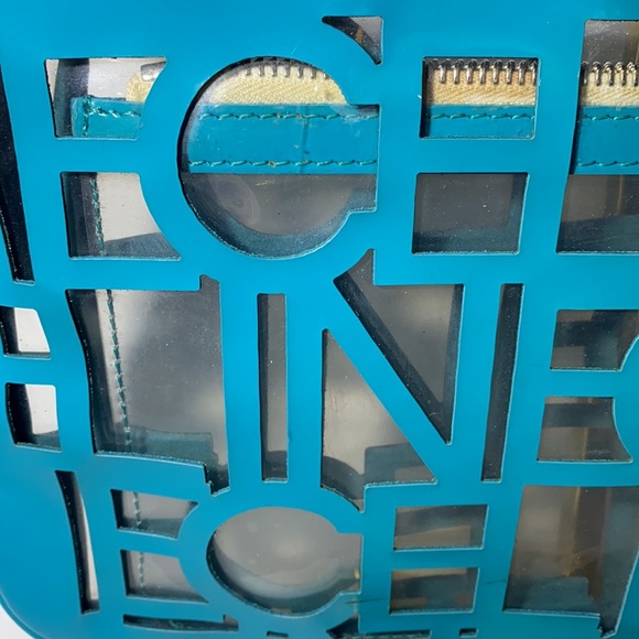 Céline Translucent Clear Bag with Pouch - Picture 3 of 11